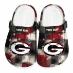 Green Bay Packers Plaid Fusion Crocs Fashion forward