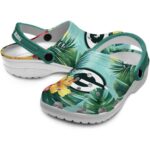 Green Bay Packers Tropical Vibes Crocs Fashion forward