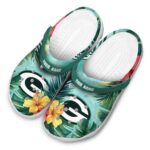Green Bay Packers Tropical Vibes Crocs Fashion forward