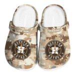 Houston Astros Desert Camo Crocs Fashion forward