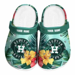 Houston Astros Tropical Vibes Crocs Fashion forward