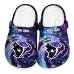 Houston Texans Galaxy Swirl Crocs Fashion forward