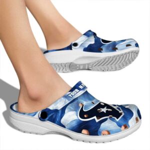 Houston Texans Ocean Waves Crocs New Arrival