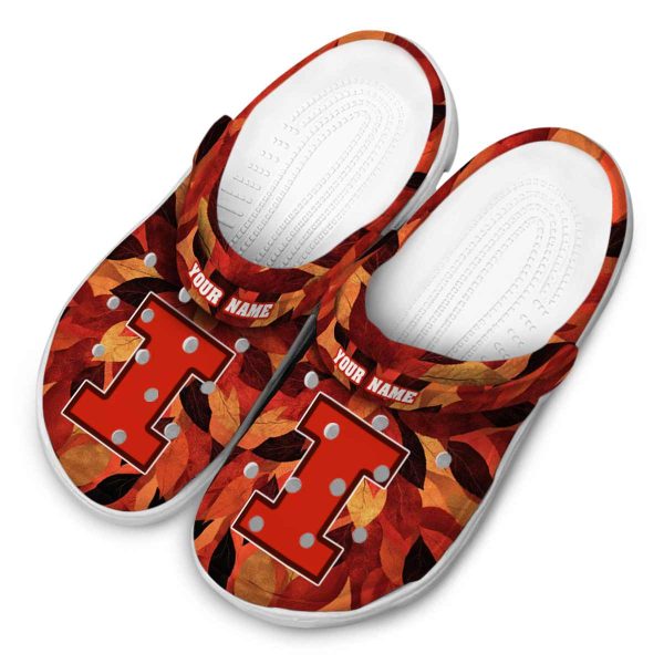 Illinois Fighting Illini Autumn Leaves Crocs Top rated