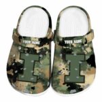 Illinois Fighting Illini Camouflage Craze Crocs Fashion forward
