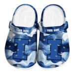 Illinois Fighting Illini Ocean Waves Crocs Fashion forward