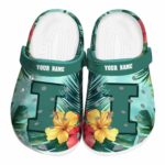 Illinois Fighting Illini Tropical Vibes Crocs Fashion forward