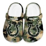 Indianapolis Colts Camouflage Craze Crocs Fashion forward