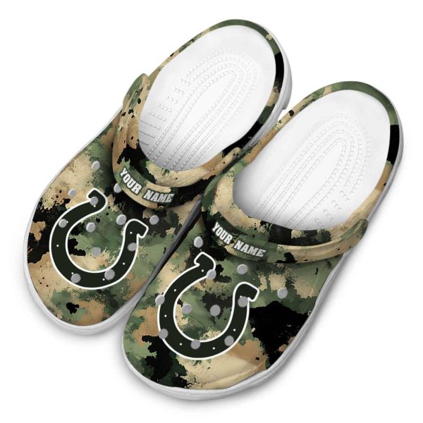 Indianapolis Colts Camouflage Craze Crocs Top rated