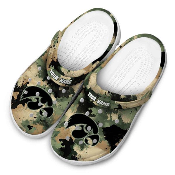 Iowa Hawkeyes Camouflage Craze Crocs Top rated