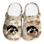 Iowa Hawkeyes Desert Camo Crocs Fashion forward