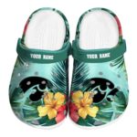 Iowa Hawkeyes Tropical Vibes Crocs Fashion forward