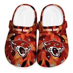Jacksonville Jaguars Autumn Leaves Crocs Fashion forward