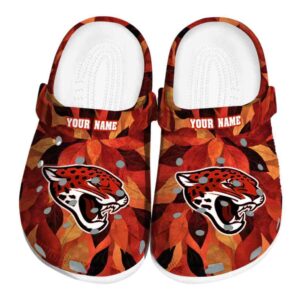 Jacksonville Jaguars Autumn Leaves Crocs Fashion forward