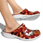 Kansas City Chiefs Autumn Leaves Crocs Fashion forward