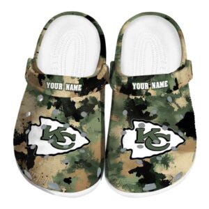 Kansas City Chiefs Camouflage Craze Crocs Fashion forward