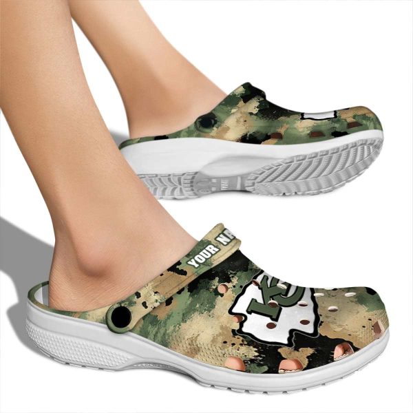 Kansas City Chiefs Camouflage Craze Crocs New Arrival