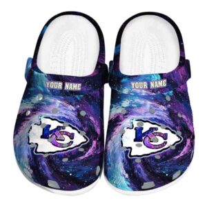 Kansas City Chiefs Galaxy Swirl Crocs Fashion forward