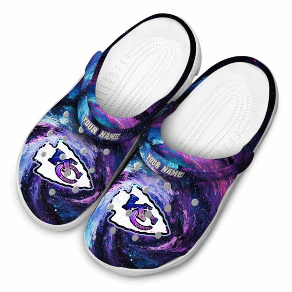 Kansas City Chiefs Galaxy Swirl Crocs Top rated