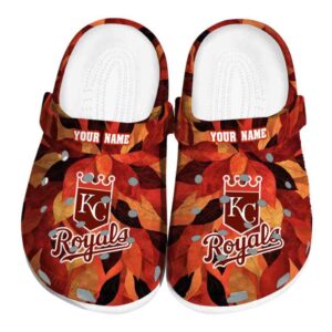 Kansas City Royals Autumn Leaves Crocs Fashion forward