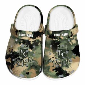 Kansas City Royals Camouflage Craze Crocs Fashion forward