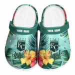 Kansas City Royals Tropical Vibes Crocs Fashion forward