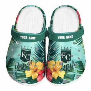 Kansas City Royals Tropical Vibes Crocs Fashion forward