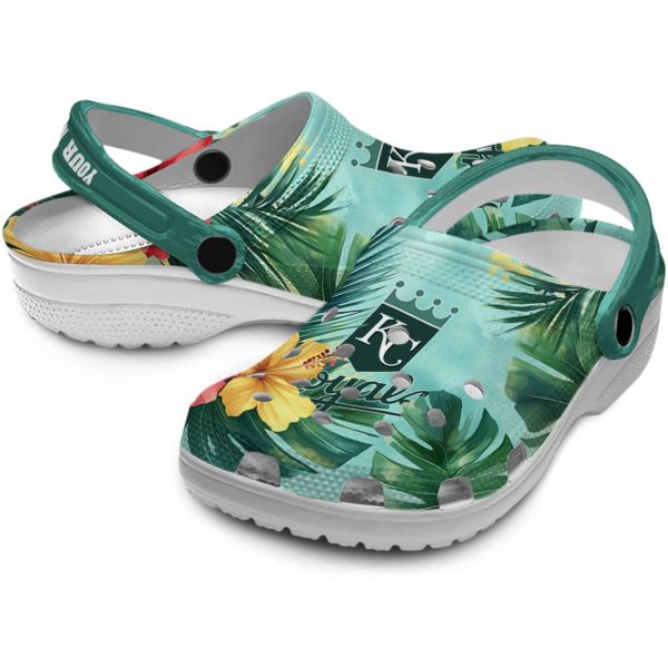 Kansas City Royals Tropical Vibes Crocs Premium grade
