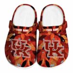 Kentucky Wildcats Autumn Leaves Crocs Fashion forward
