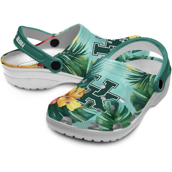 Kentucky Wildcats Tropical Vibes Crocs Premium grade