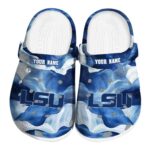 LSU Tigers Ocean Waves Crocs Fashion forward
