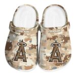 Los Angeles Angels Desert Camo Crocs Fashion forward