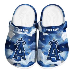 Los Angeles Angels Ocean Waves Crocs Fashion forward