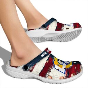 Los Angeles Rams Patriotic Stripes Crocs New Arrival