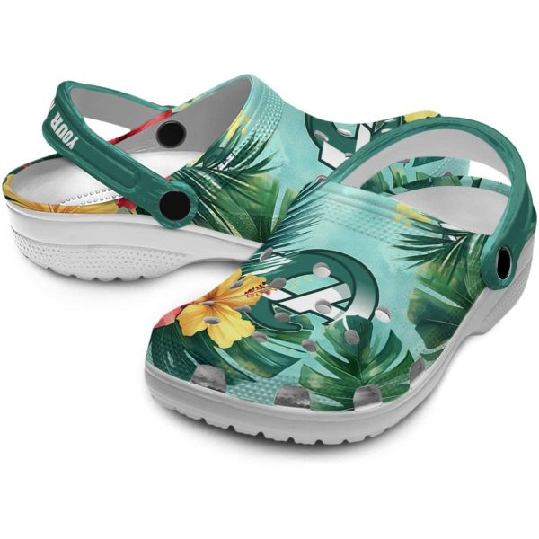 Los Angeles Rams Tropical Vibes Crocs Premium grade