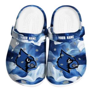 Louisville Cardinals Ocean Waves Crocs Fashion forward