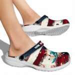 Miami Dolphins Patriotic Stripes Crocs Fashion forward