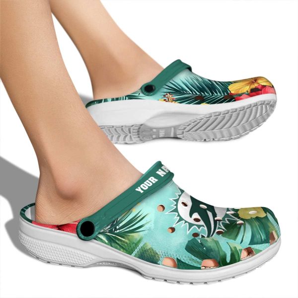 Miami Dolphins Tropical Vibes Crocs New Arrival