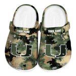 Miami Hurricanes Camouflage Craze Crocs Fashion forward