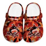 Miami Marlins Autumn Leaves Crocs Fashion forward