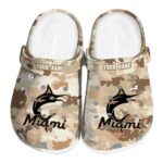 Miami Marlins Desert Camo Crocs Fashion forward