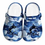 Miami Marlins Ocean Waves Crocs Fashion forward