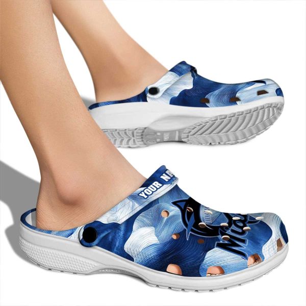 Miami Marlins Ocean Waves Crocs New Arrival