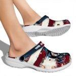 Miami Marlins Patriotic Stripes Crocs Fashion forward
