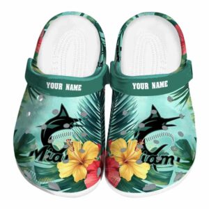 Miami Marlins Tropical Vibes Crocs Fashion forward