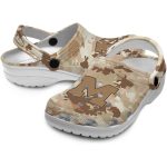 Michigan Wolverines Desert Camo Crocs Fashion forward