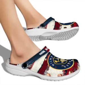 Milwaukee Brewers Patriotic Stripes Crocs New Arrival