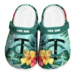 Minnesota Twins Tropical Vibes Crocs Fashion forward