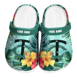 Minnesota Twins Tropical Vibes Crocs Fashion forward
