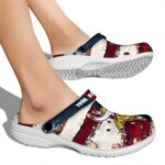 Minnesota Vikings Patriotic Stripes Crocs Fashion forward